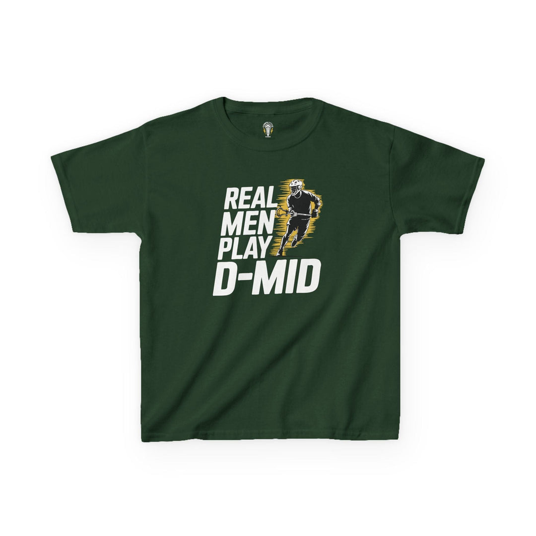 Real Men Play D-Mid Youth Tee