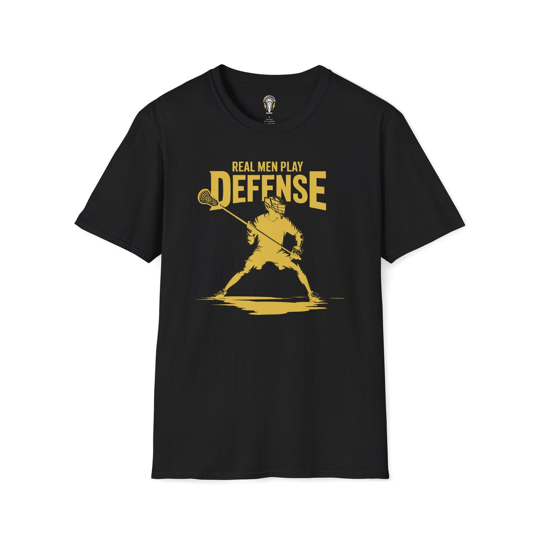 Real Men Play Defense Tee