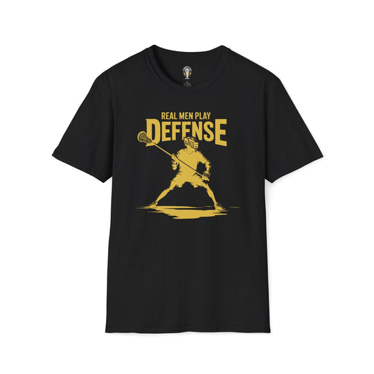Real Men Play Defense Tee