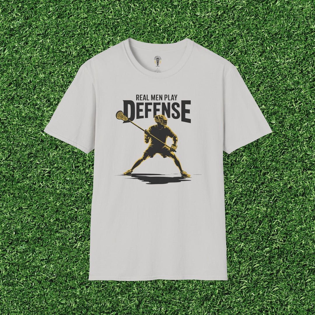 Real Men Play Defense Tee