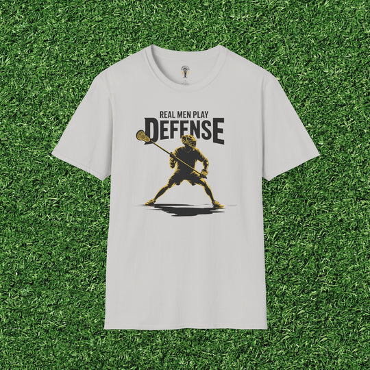 Real Men Play Defense Tee