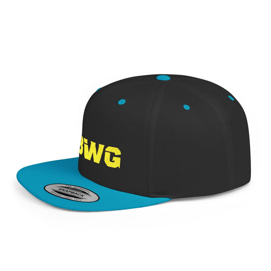 Ground Balls Win Games Flat Bill Snapback Hat