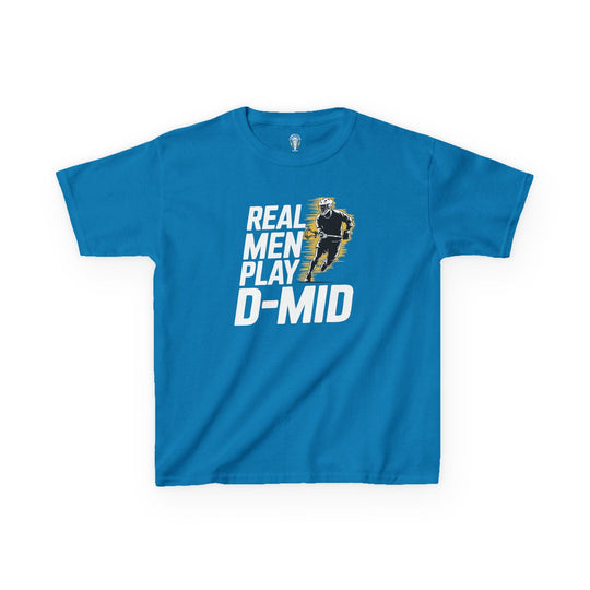 Real Men Play D-Mid Youth Tee