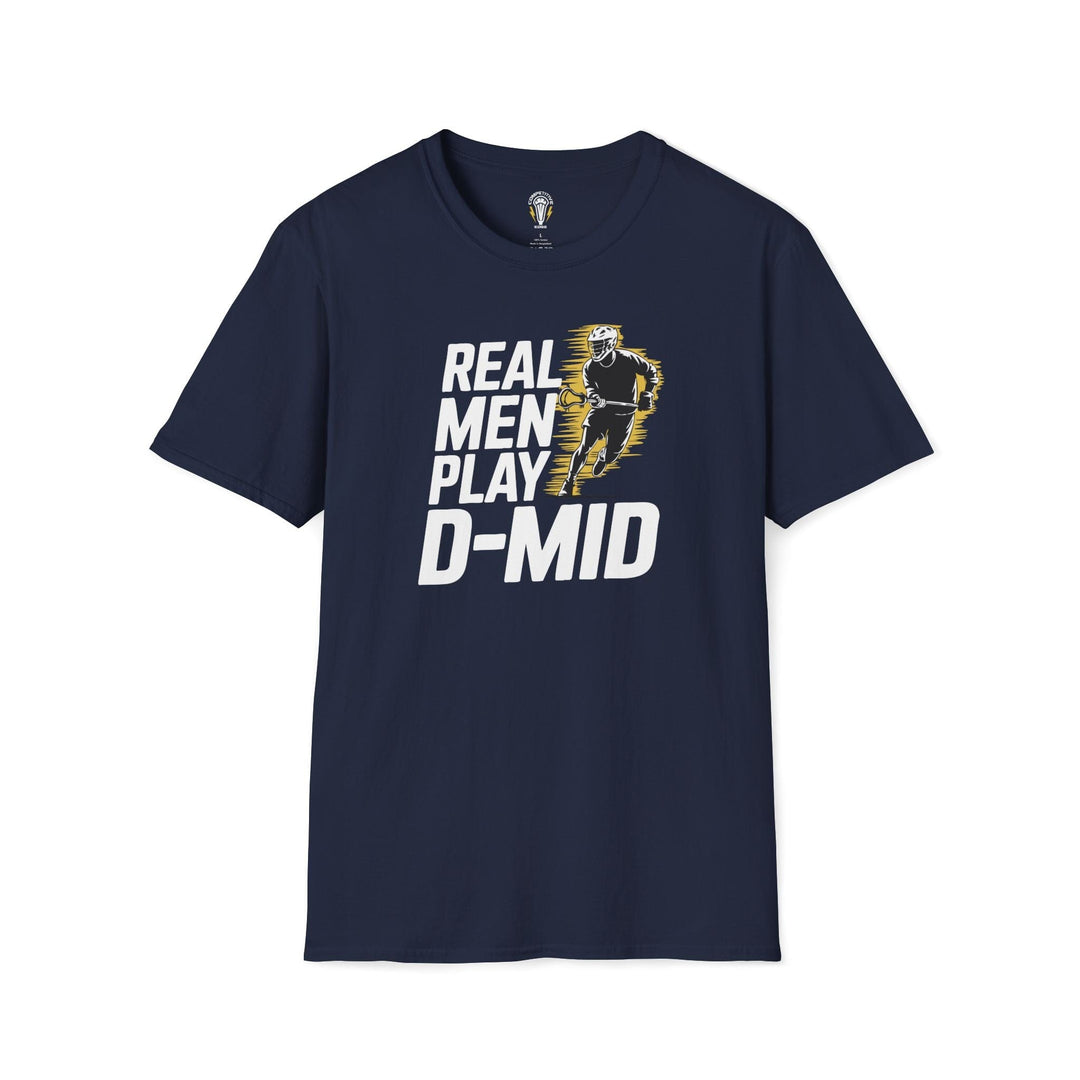 Real Men Play D-Mid Tee