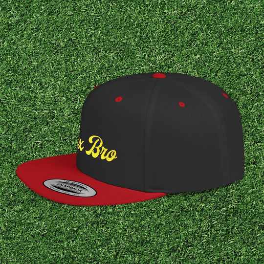 Lax Bro Flat Bill Snapback Hat