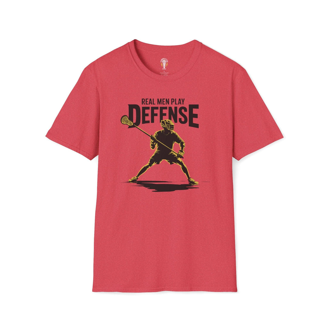 Real Men Play Defense Tee