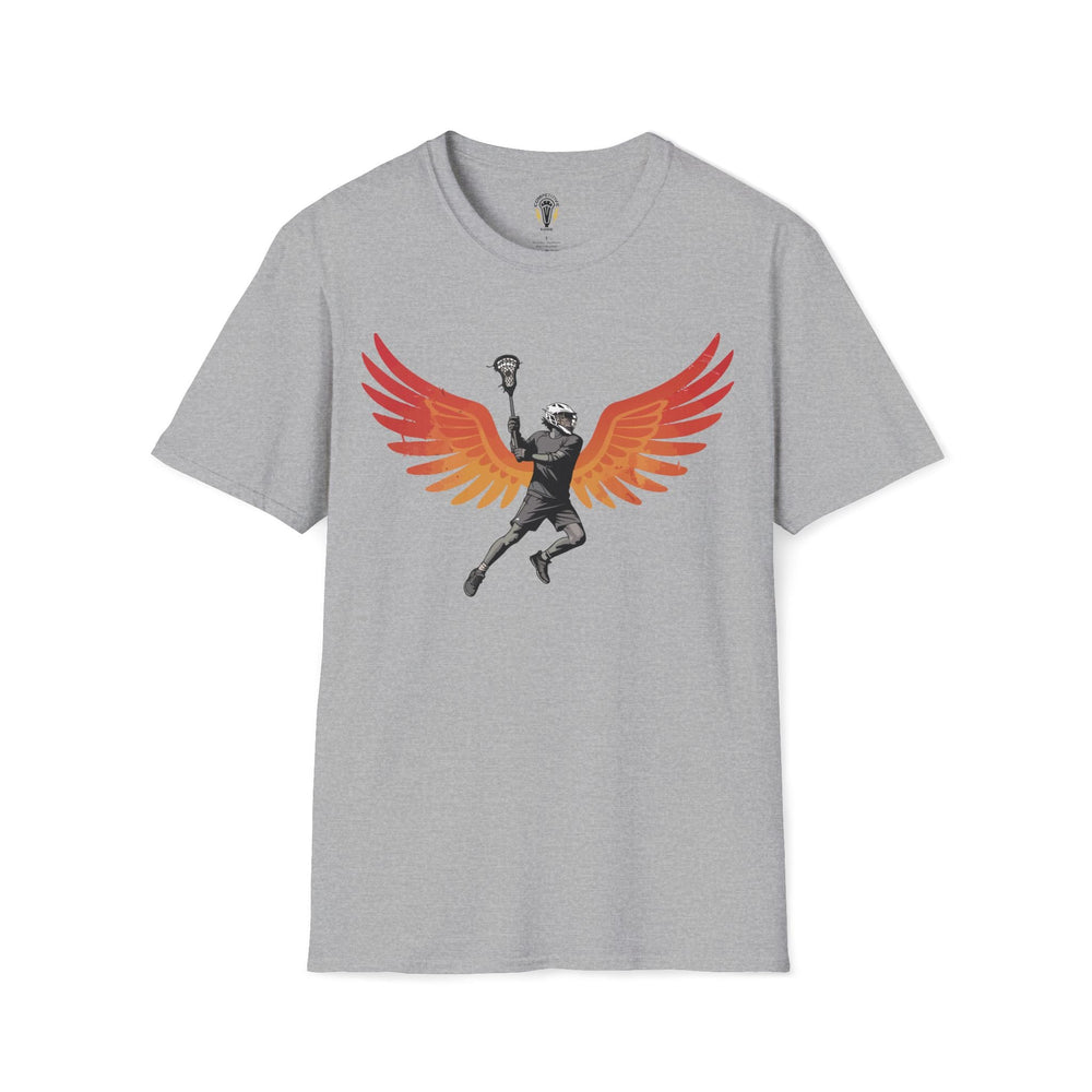 "Banksy" Wings Lacrosse Tee
