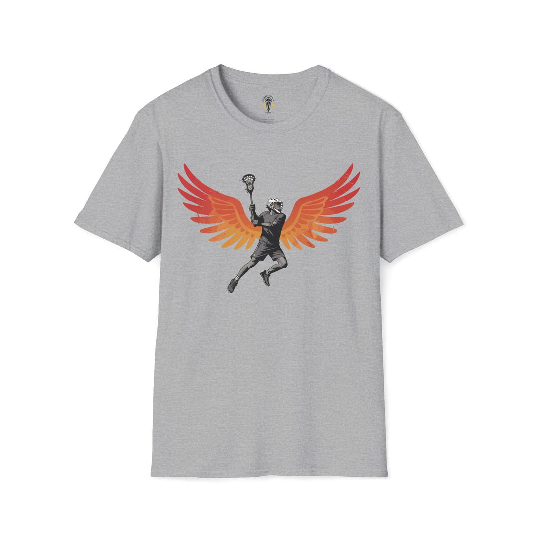 "Banksy" Wings Lacrosse Tee