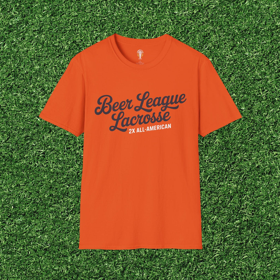 Beer League Lacrosse Tee