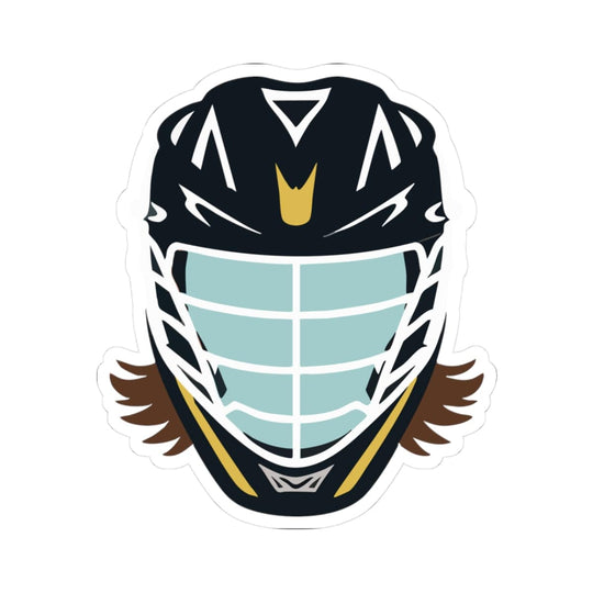 Flow Lacrosse Sticker (Brown)