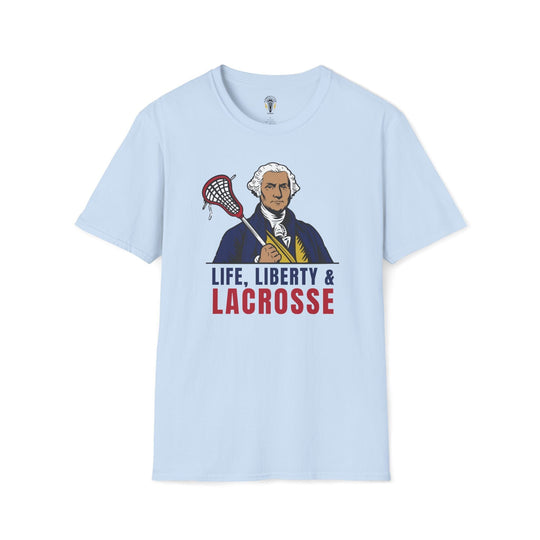 Life, Liberty & Lacrosse Tee
