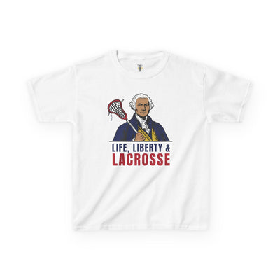 Life, Liberty & Lacrosse Youth Tee
