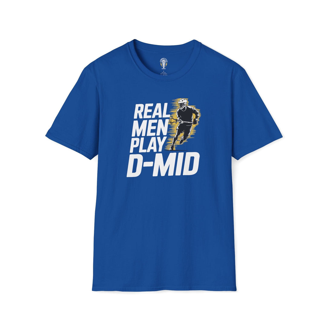 Real Men Play D-Mid Tee