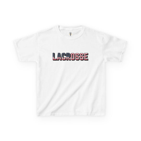 Patriotic Lacrosse Youth Tee