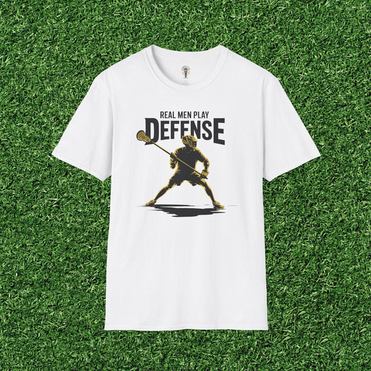 Real Men Play Defense Tee