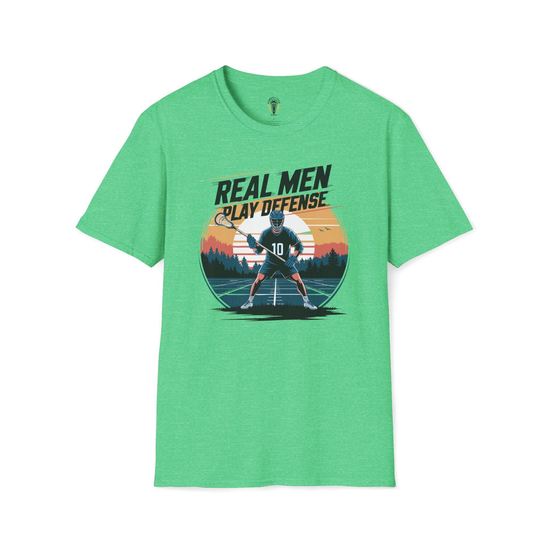 Real Men Play Defense Tee