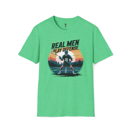 Real Men Play Defense Tee