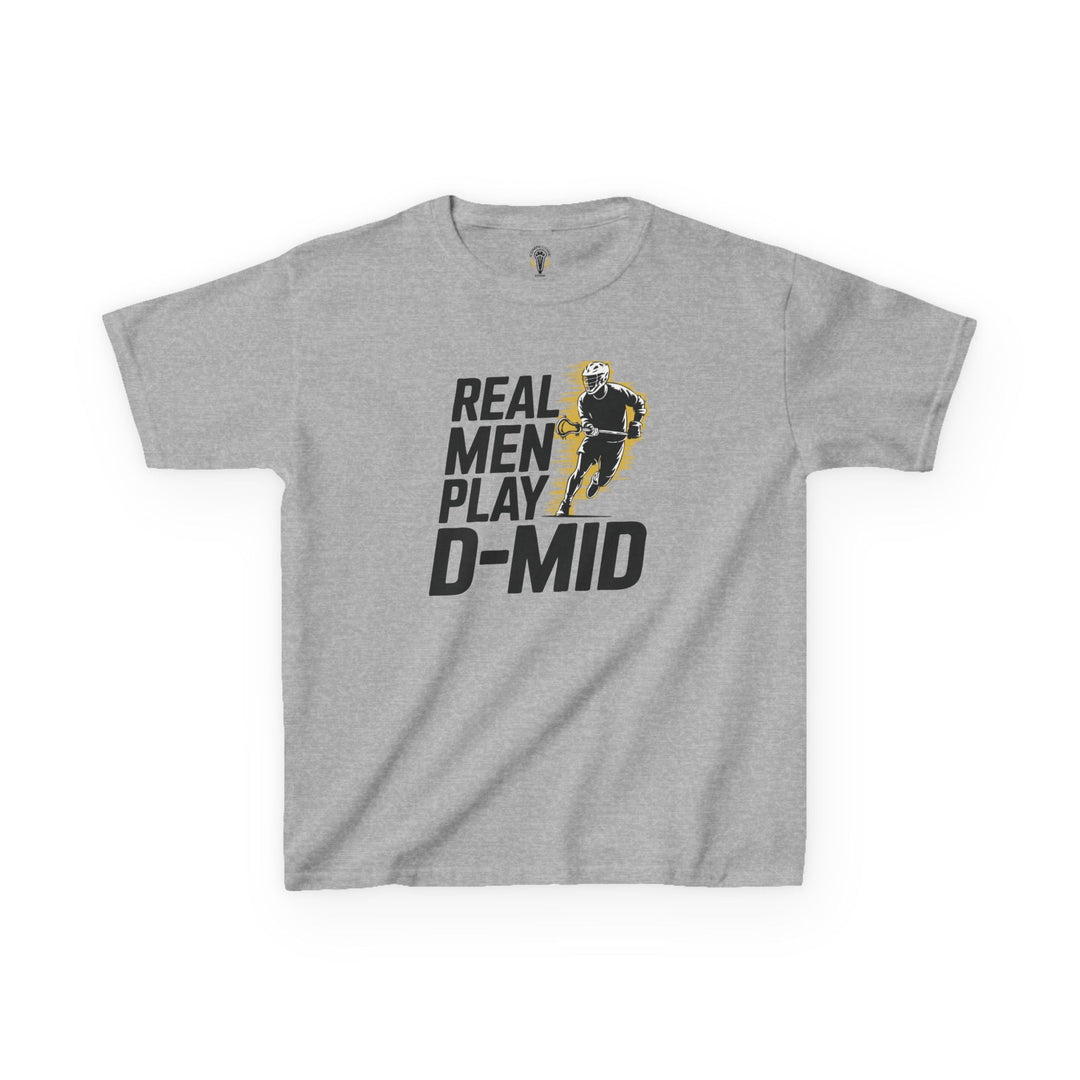 Real Men Play D-Mid Youth Tee