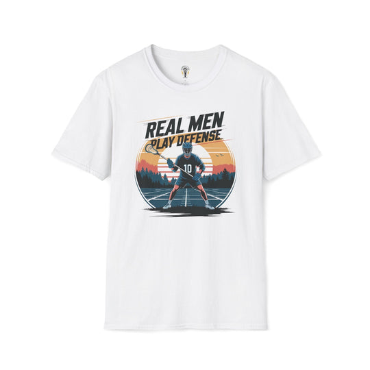 Real Men Play Defense Tee