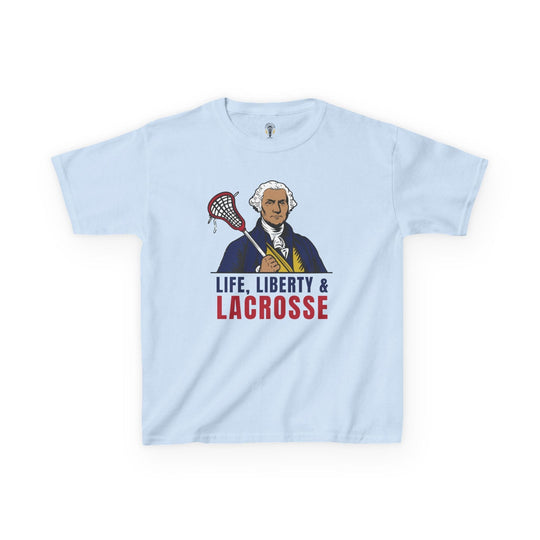 Life, Liberty & Lacrosse Youth Tee