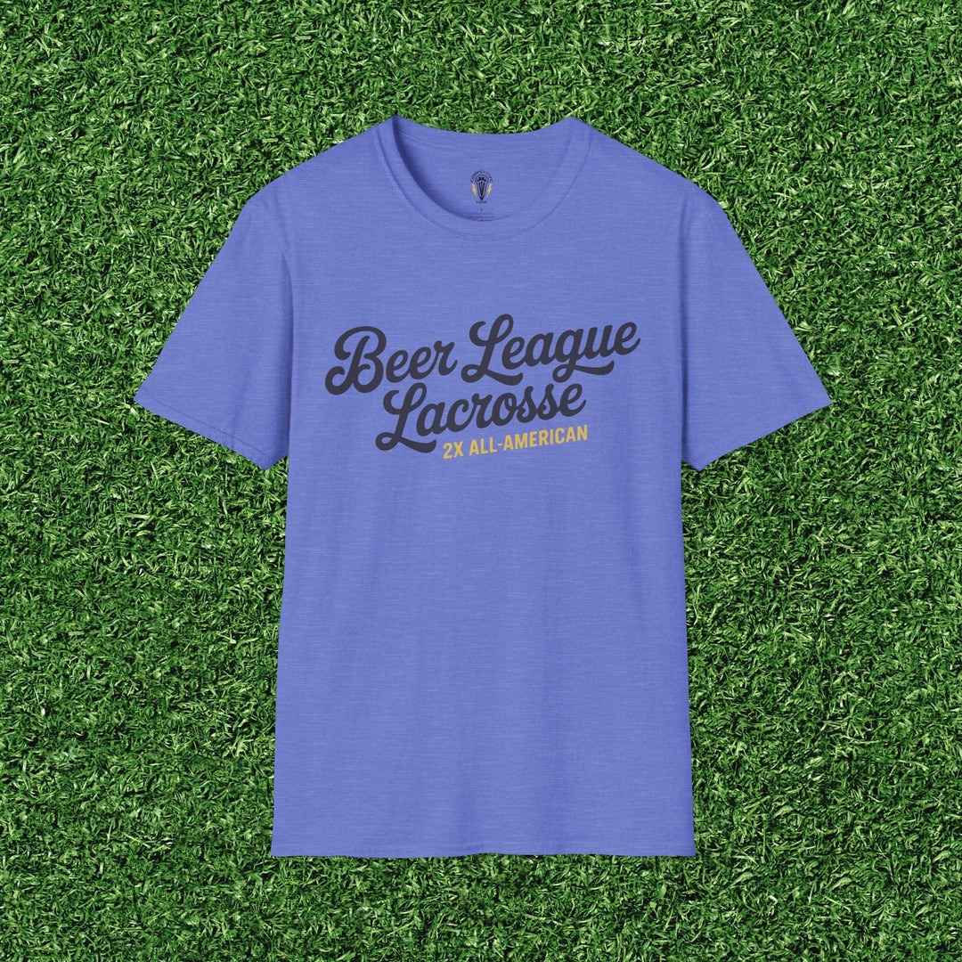 Beer League Lacrosse Tee
