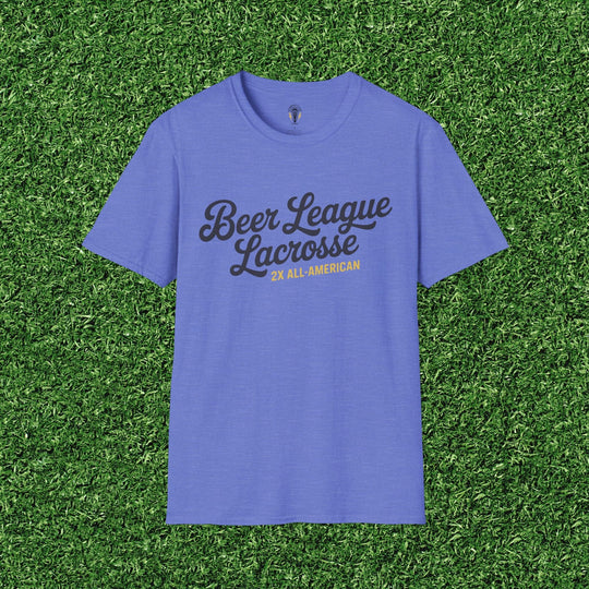 Beer League Lacrosse Tee