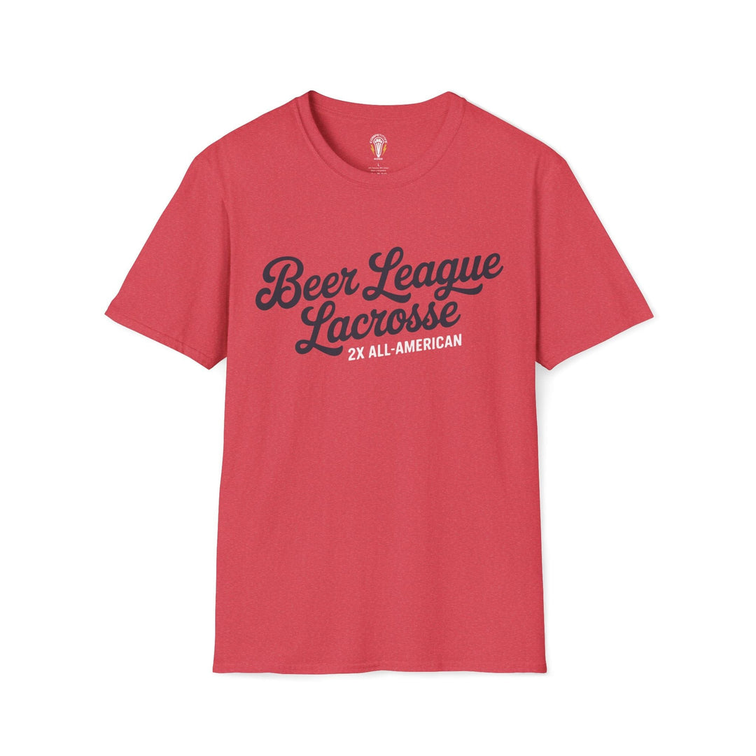 Beer League Lacrosse Tee