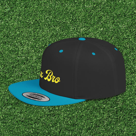 Lax Bro Flat Bill Snapback Hat