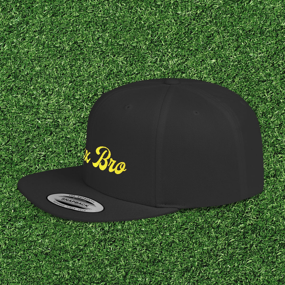 Lax Bro Flat Bill Snapback Hat