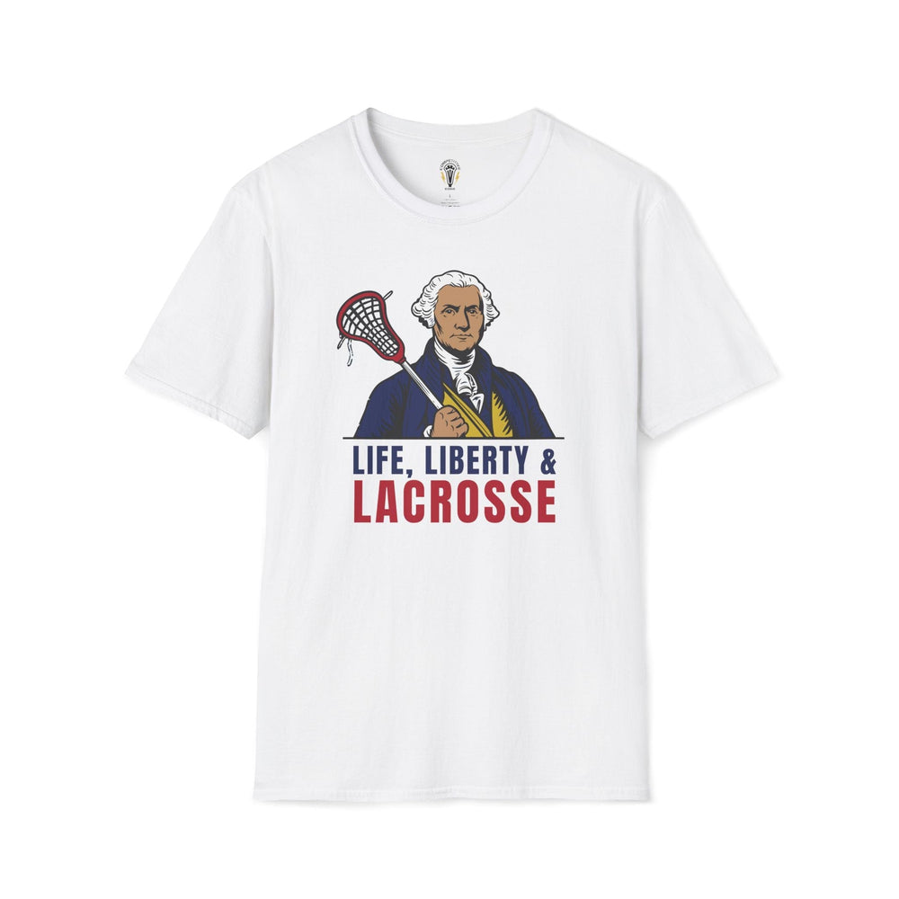 Life, Liberty & Lacrosse Tee