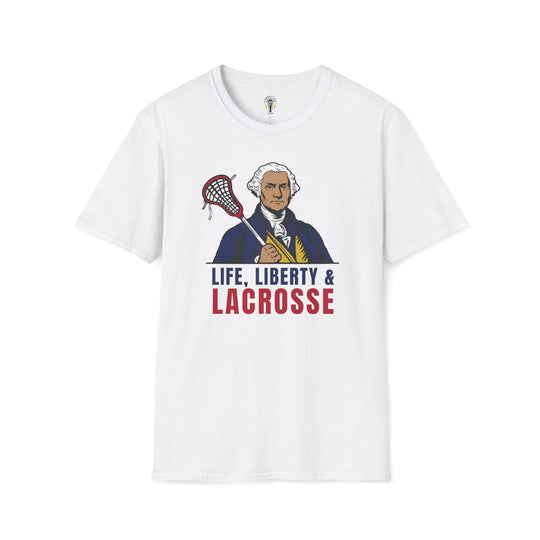 Life, Liberty & Lacrosse Tee