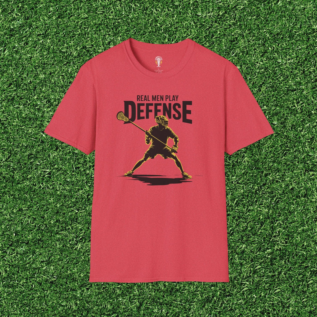 Real Men Play Defense Tee