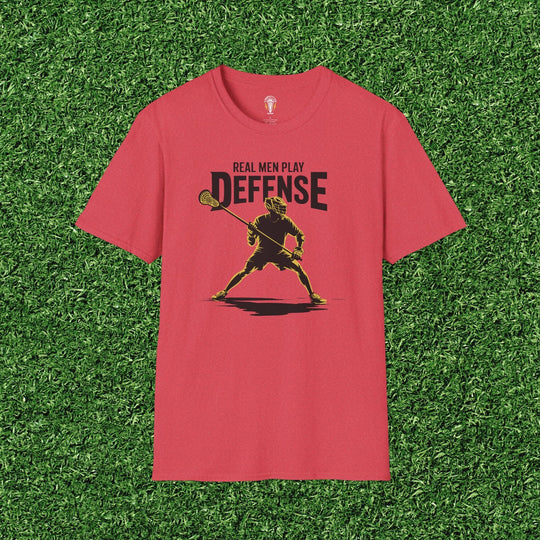 Real Men Play Defense Tee