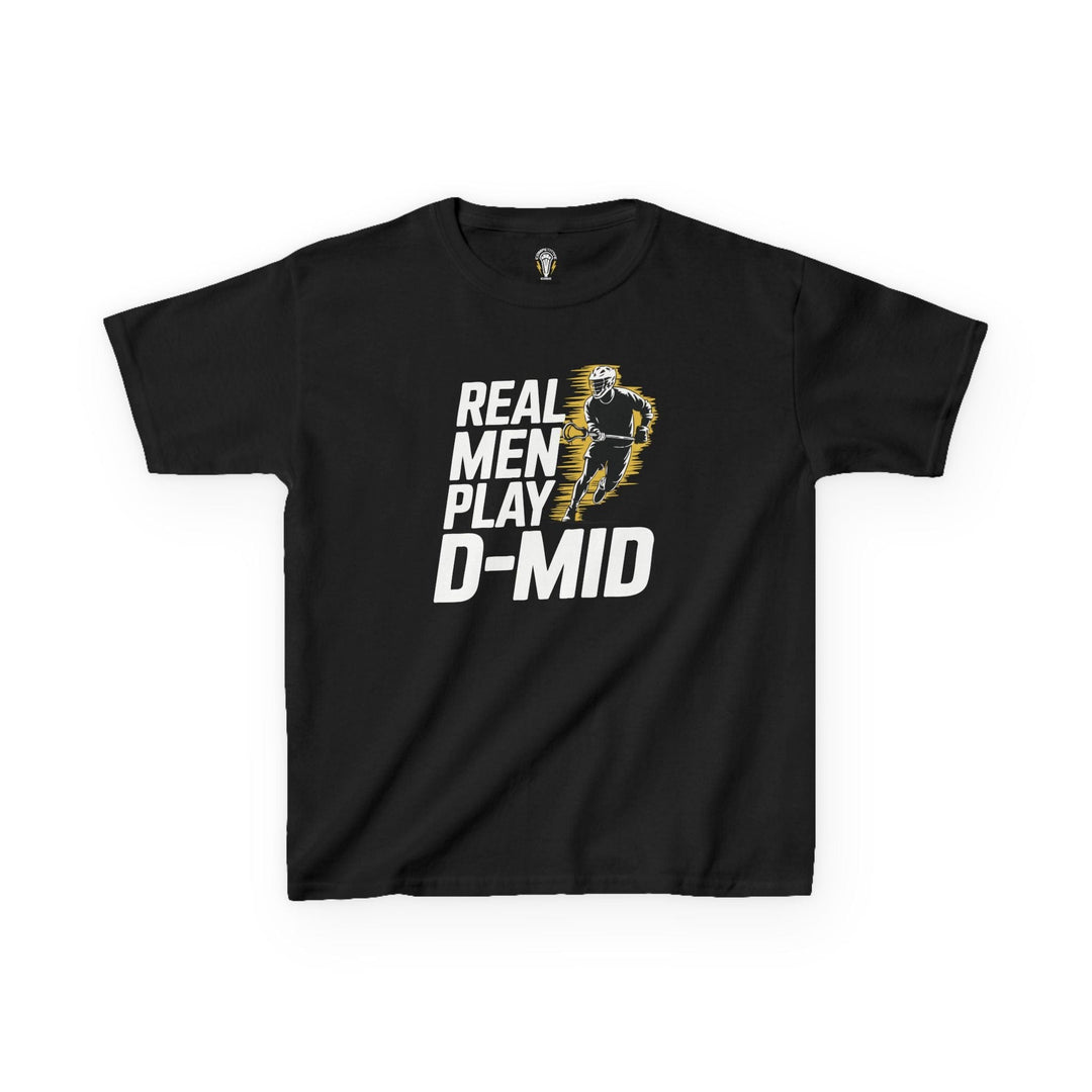 Real Men Play D-Mid Youth Tee