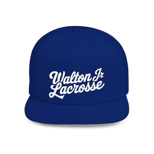 Walton Jr. Lacrosse Flat Bill Snapback Hat