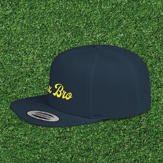 Lax Bro Flat Bill Snapback Hat