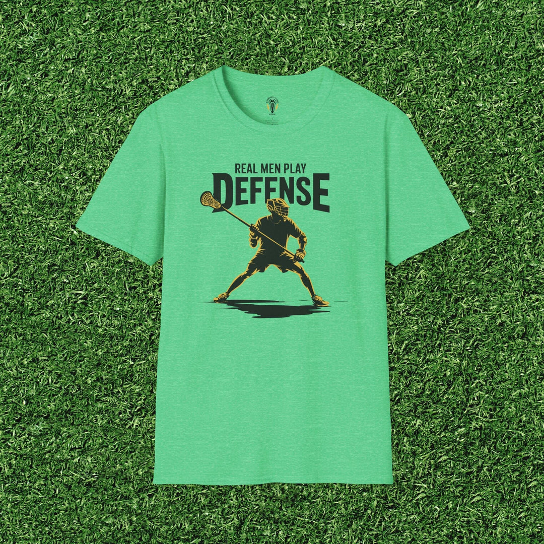 Real Men Play Defense Tee