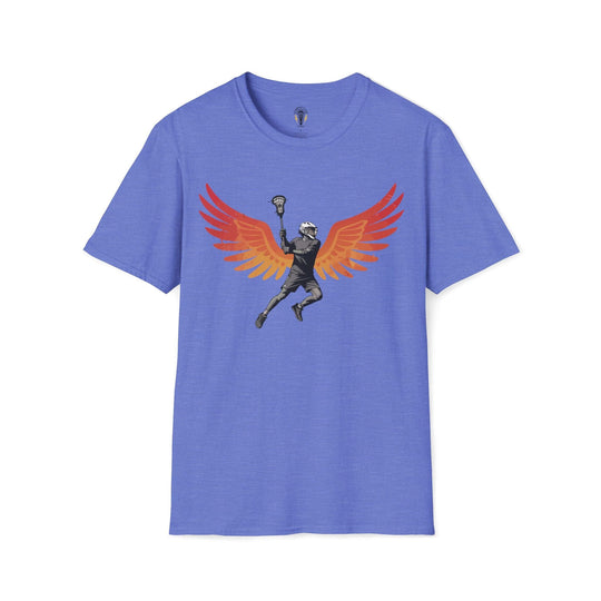 "Banksy" Wings Lacrosse Tee