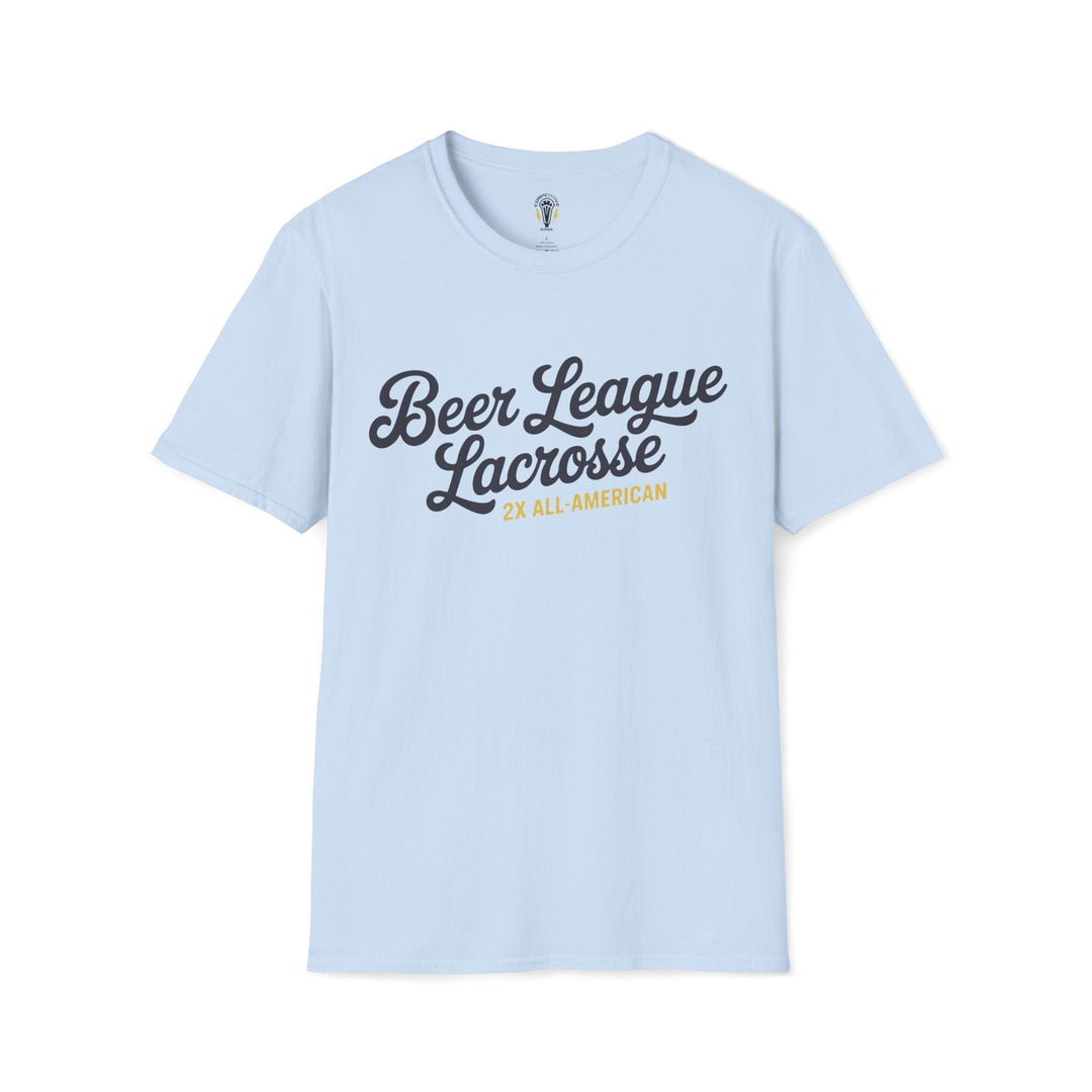 Beer League Lacrosse Tee