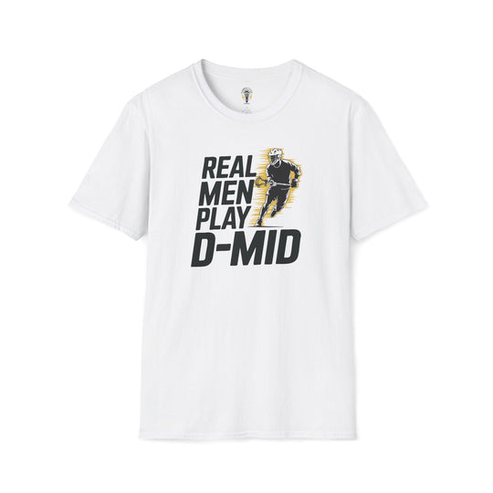 Real Men Play D-Mid Tee