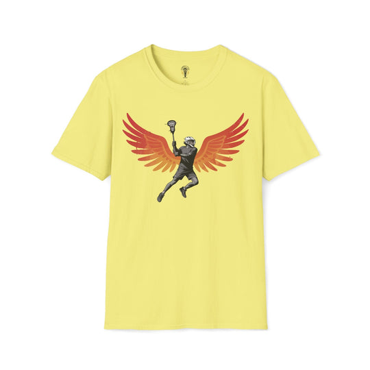 "Banksy" Wings Lacrosse Tee