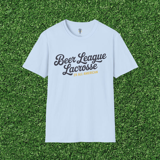 Beer League Lacrosse Tee