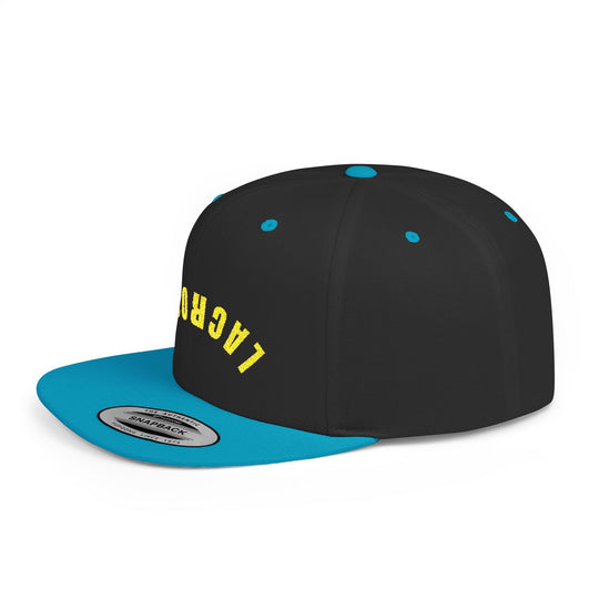Reverse Lacrosse Flat Bill Snapback Hat