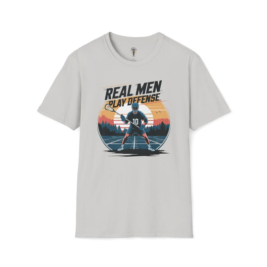 Real Men Play Defense Tee