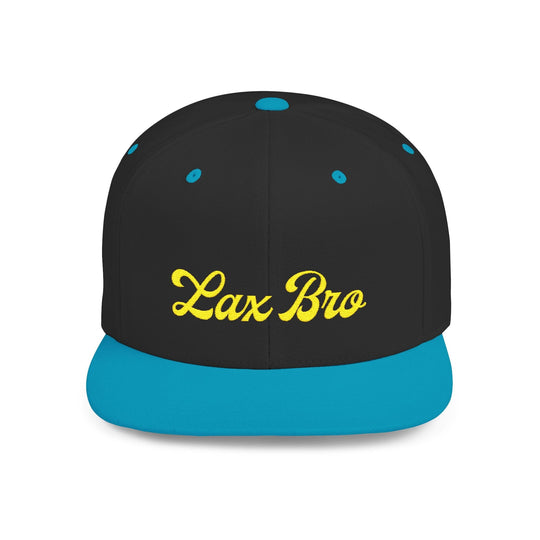 Lax Bro Flat Bill Snapback Hat