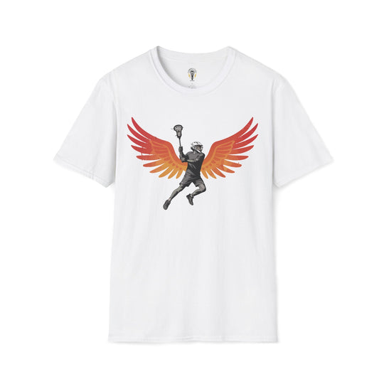 "Banksy" Wings Lacrosse Tee