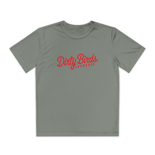 Dirty Birds Script Youth Shooter Shirt