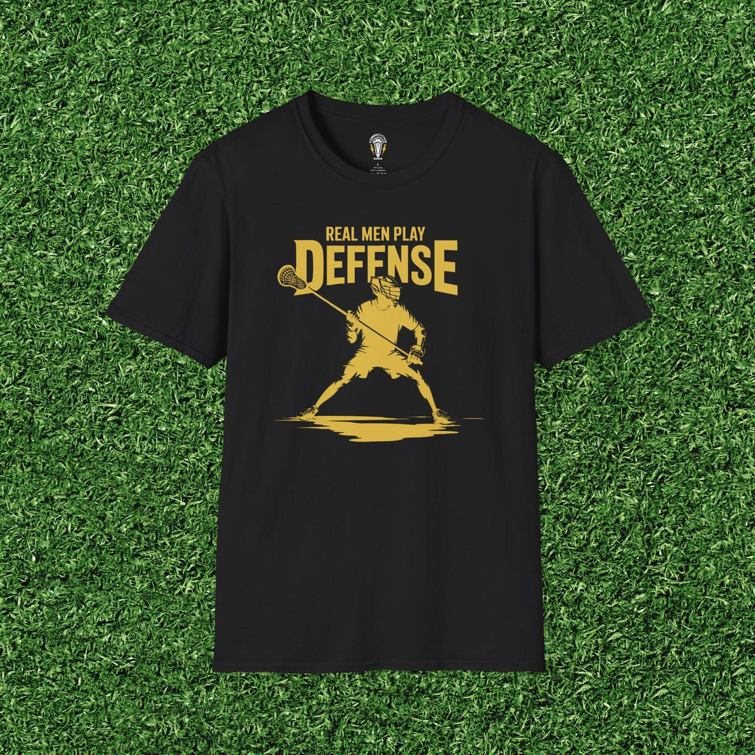 Real Men Play Defense Tee