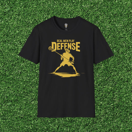 Real Men Play Defense Tee