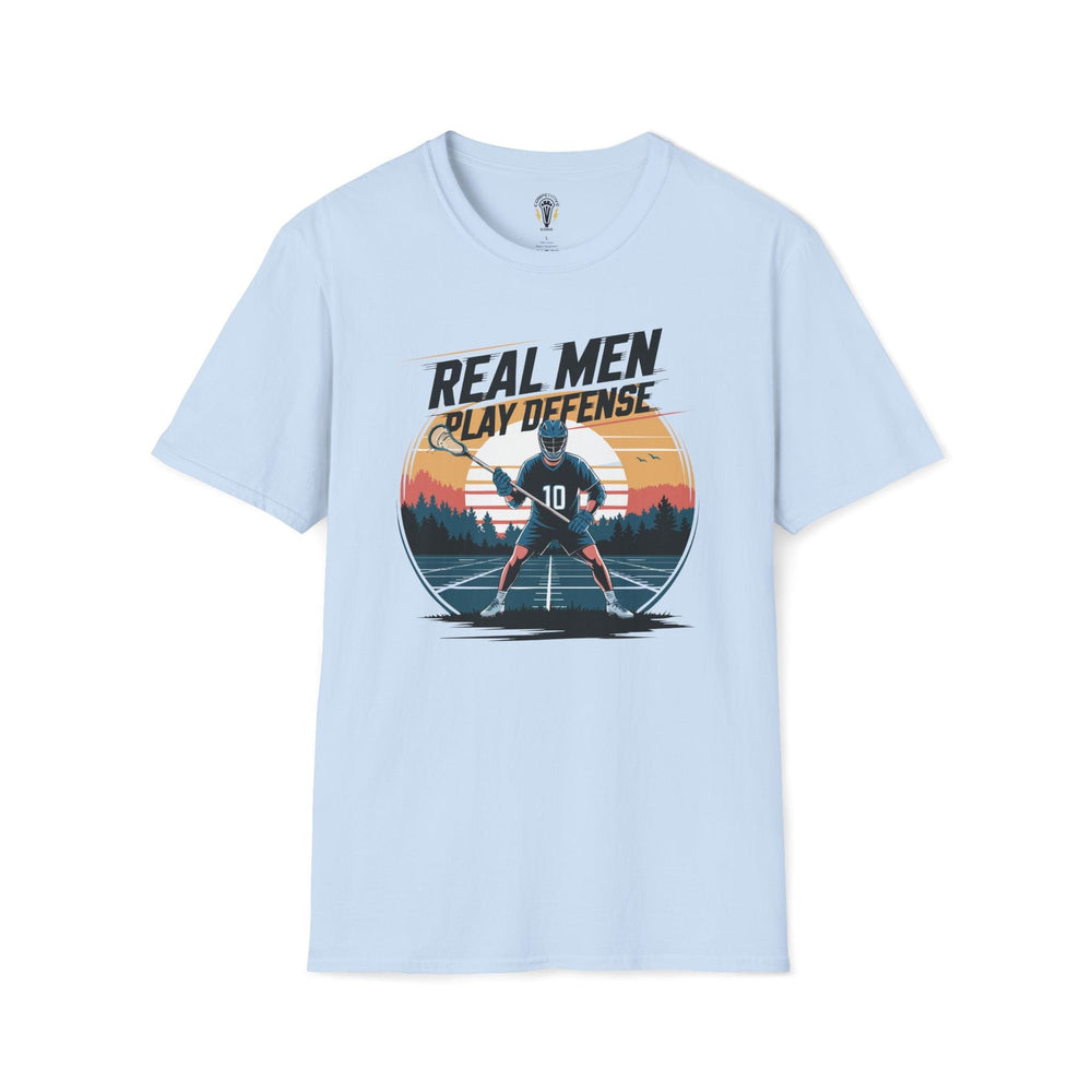 Real Men Play Defense Tee